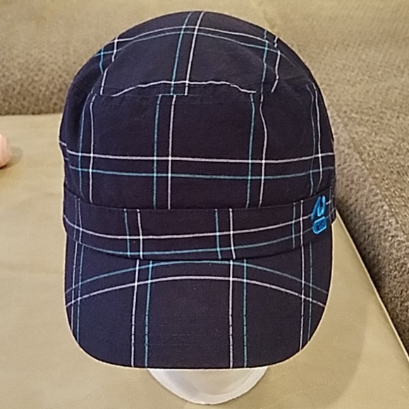 Nike Hat Low Profile Blue Good condition Hardly worn Sm-Med Plaid - Picture 3 of 6